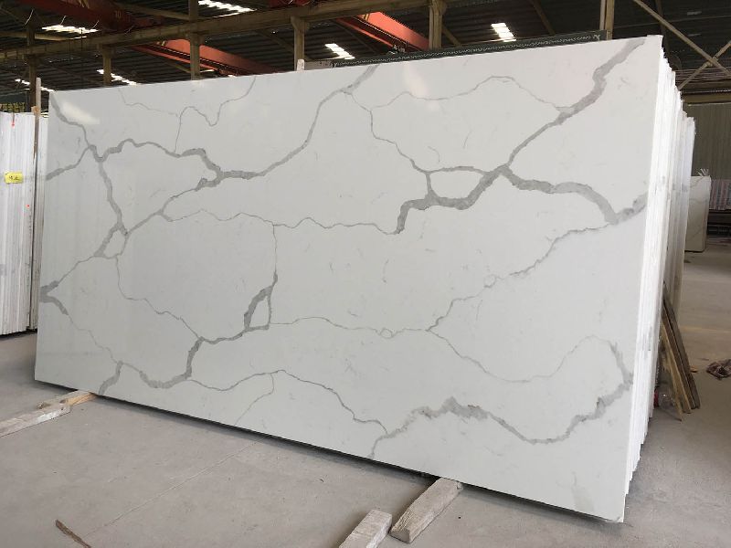 White Quartz slab